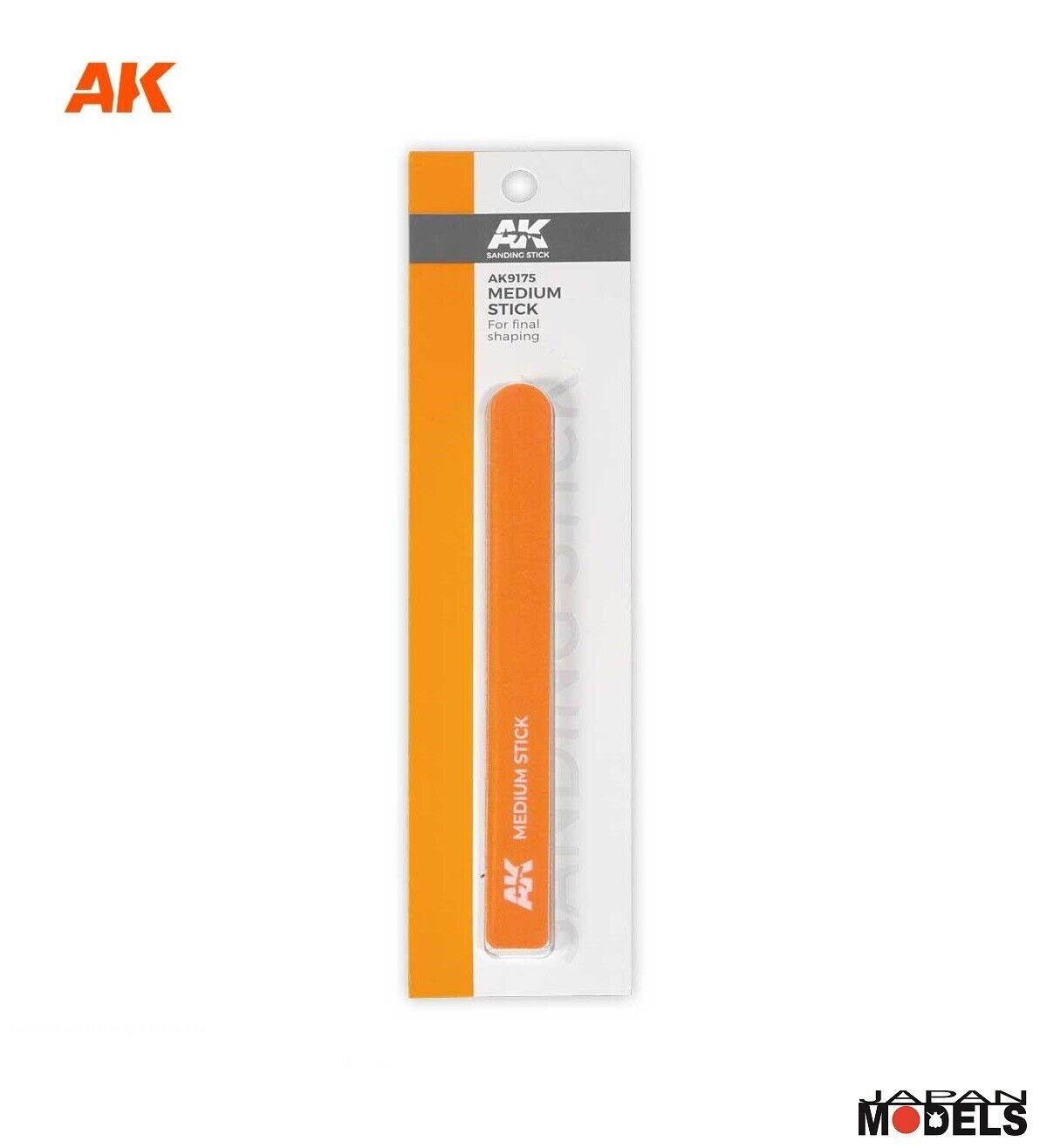 AK SANDING MEDIUM STICK For final shaping - Stick per levigatura "Medium" AK9175