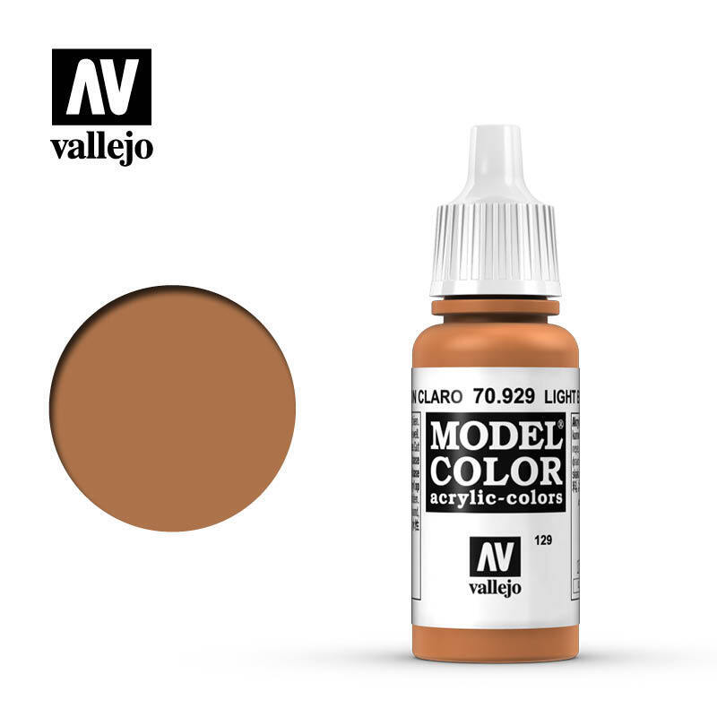 Valejo Model Color Acrylic Paint Colore Acrilico 129 Light Brown 70929 VALLEJO