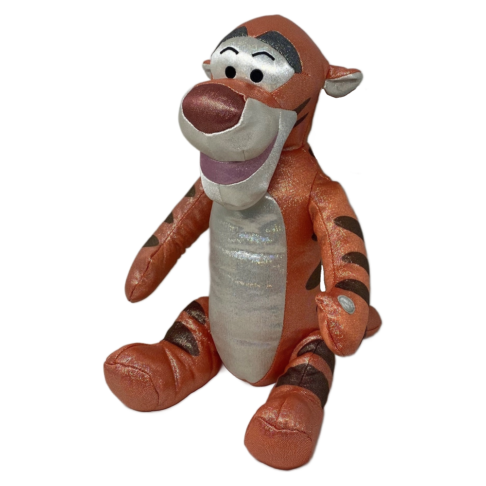 PELUCHE TIGRO DISNEY 100 ANNIVERSARIO CROMATO OLOGRAFICO CON SUONO 30 CM