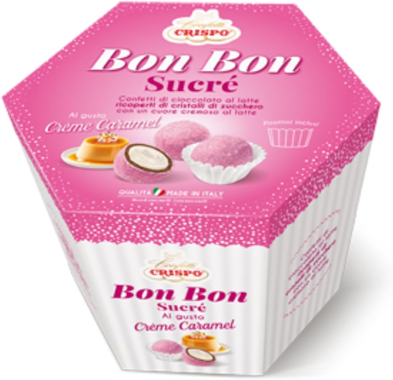 BON BON SUCRE' CREME CARAMEL-GR.500 ROSA 865649