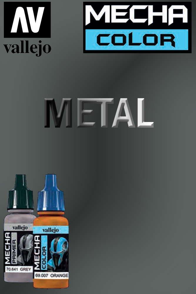 Vallejo Mecha Color Acrylic Paint Colore Acrilico 69058 Gunmetal VALLEJO
