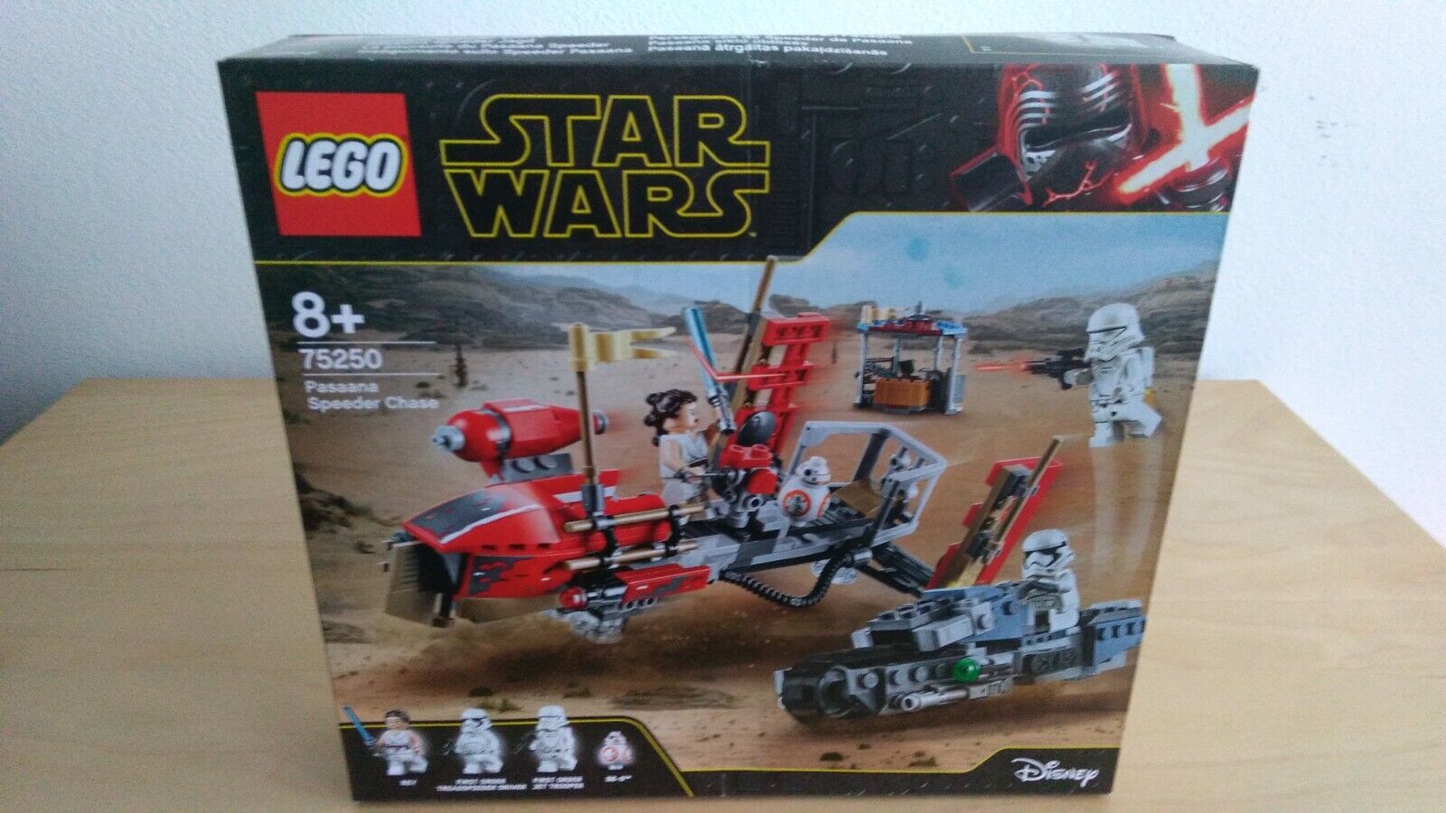 LEGO STAR WARS 75250 - INSEGUIMENTO SULLO SPEEDER PASAANA  nuovo scat.legg.dann.