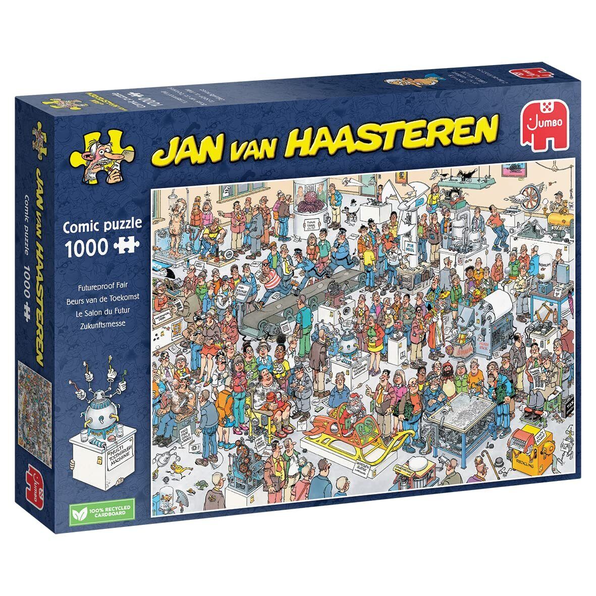 Jumbo, Jan van Haasteren – Futureproof Fair, Jigsaw Puzzles for Adults, 1000 Pie