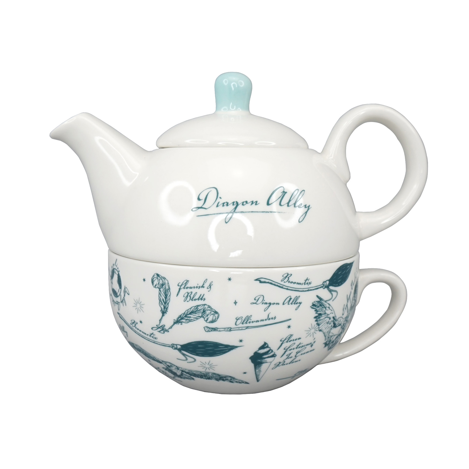 Merchandising Harry Potter: Half Moon Bay - Diagon Alley (Tea For One Boxed / Se