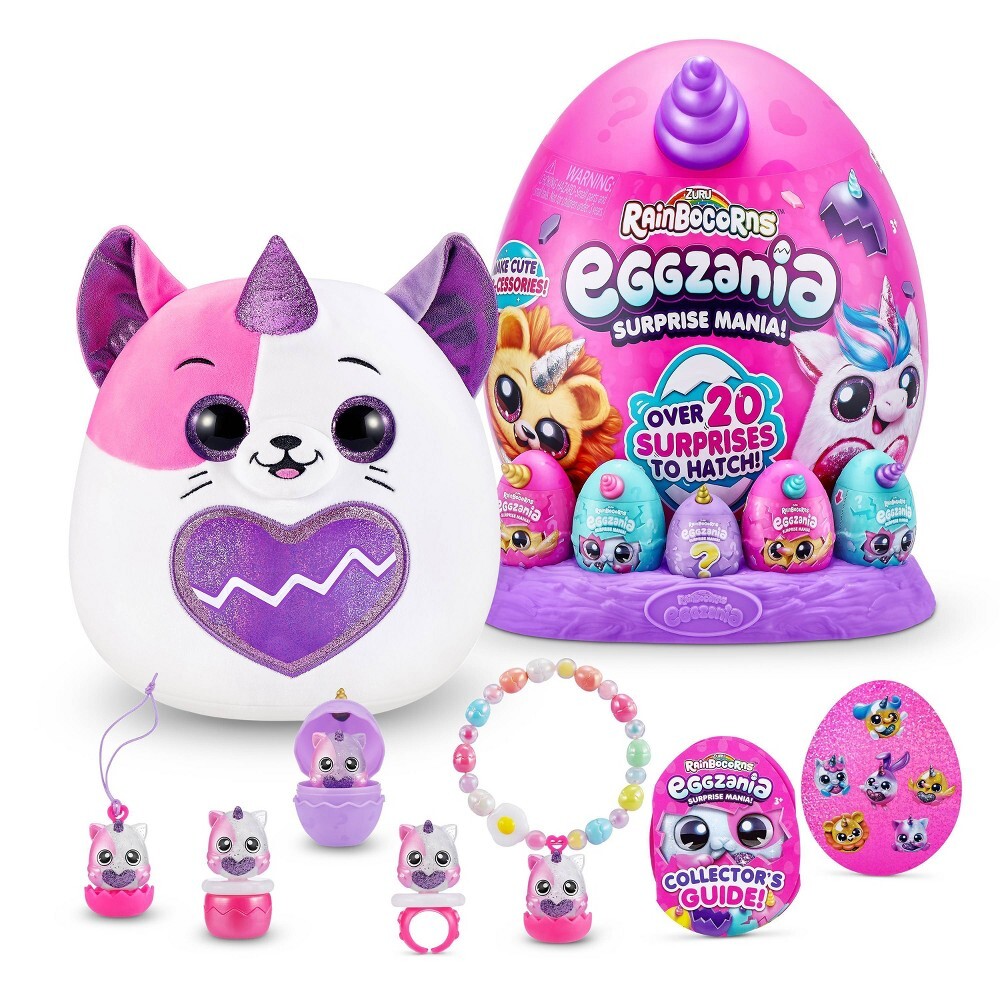 Nuovo Zuru Rainbocorns Eggzania Sorpresa Mania Grande Egg