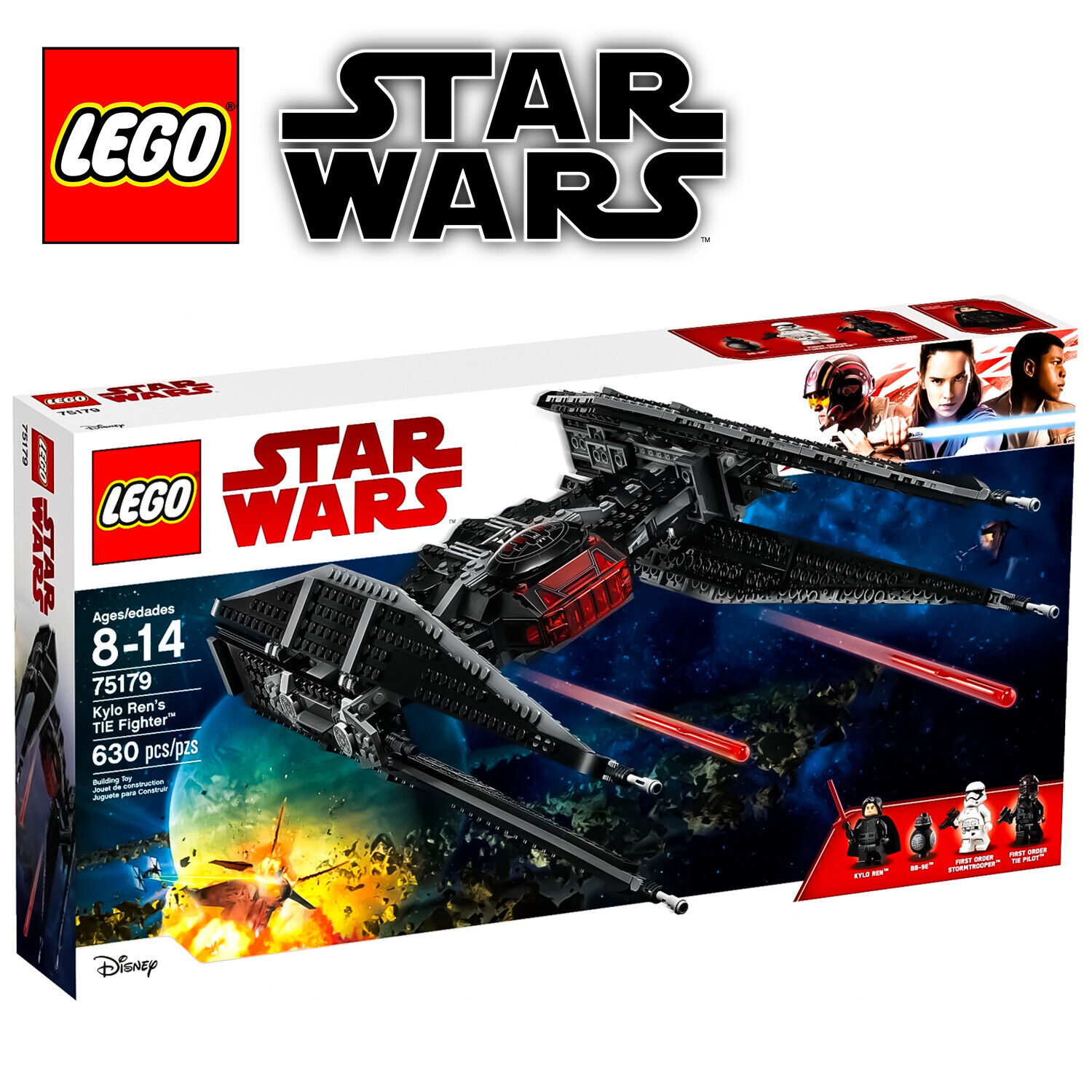 LEGO • 75179 Star Wars Kylo Ren's TIE Fighter NEW SEALED MISB RITIRATO NUOVO