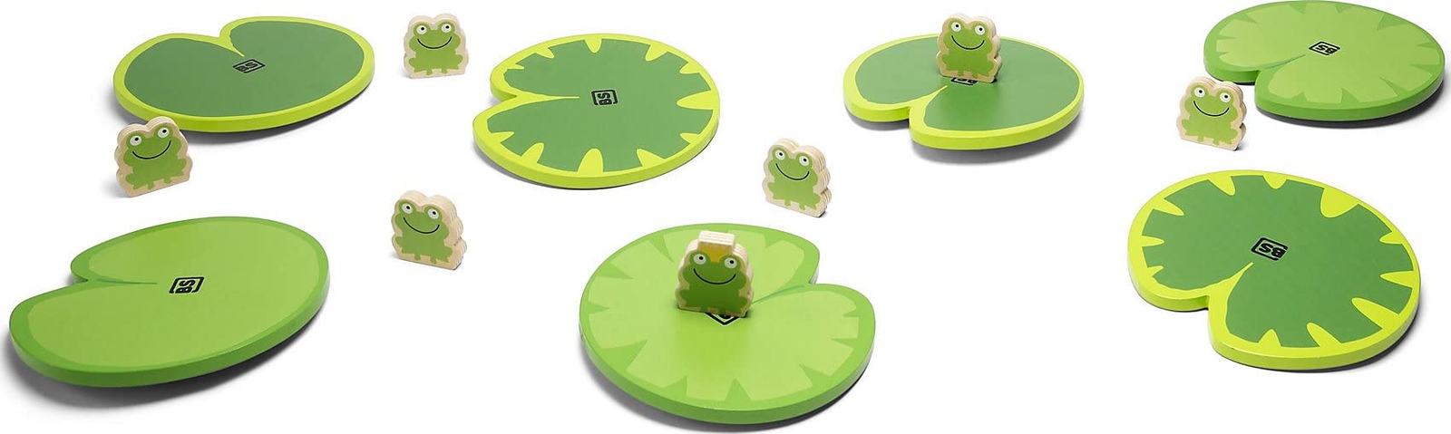 BS Toys GA416 The Water Lily Path Games, Multicolored