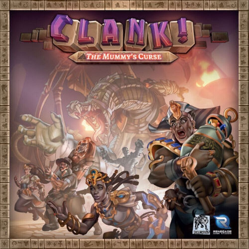 CLANK! LA MALEDIZIONE DELLA MUMMIA Espansione Gioco da Tavolo in Italiano