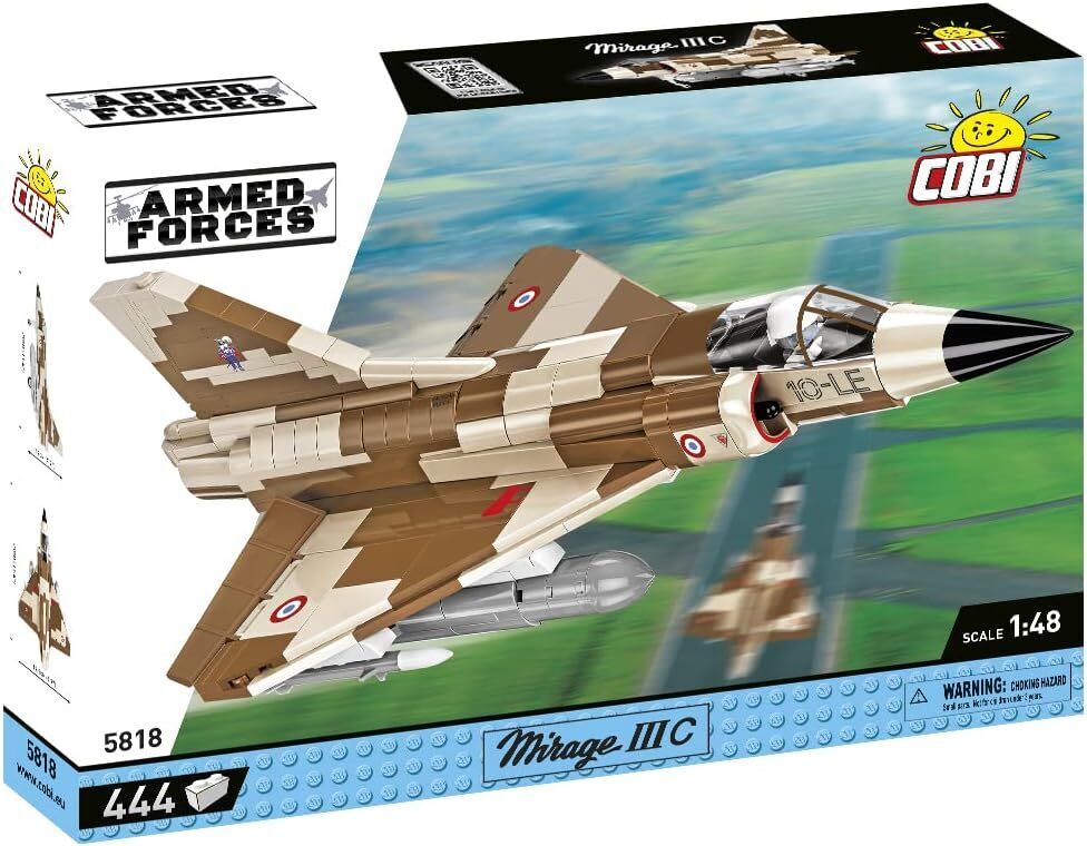 COBI - Aereo militare MIRAGE IIIC - 444 pezzi - 1/48 - COB5818