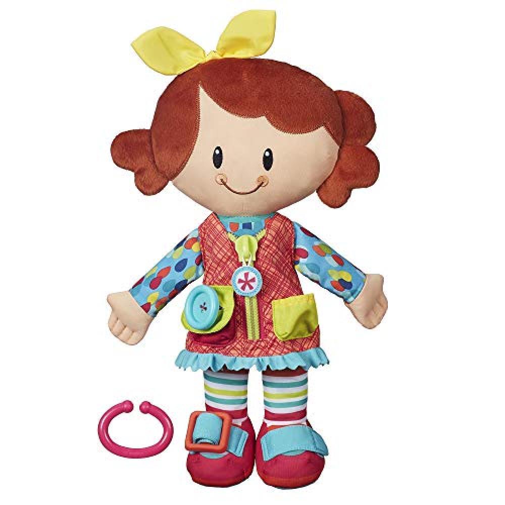 Playskool Classic Dressy Kids Girl - Bambola giocattolo in felpa per bimbi picco