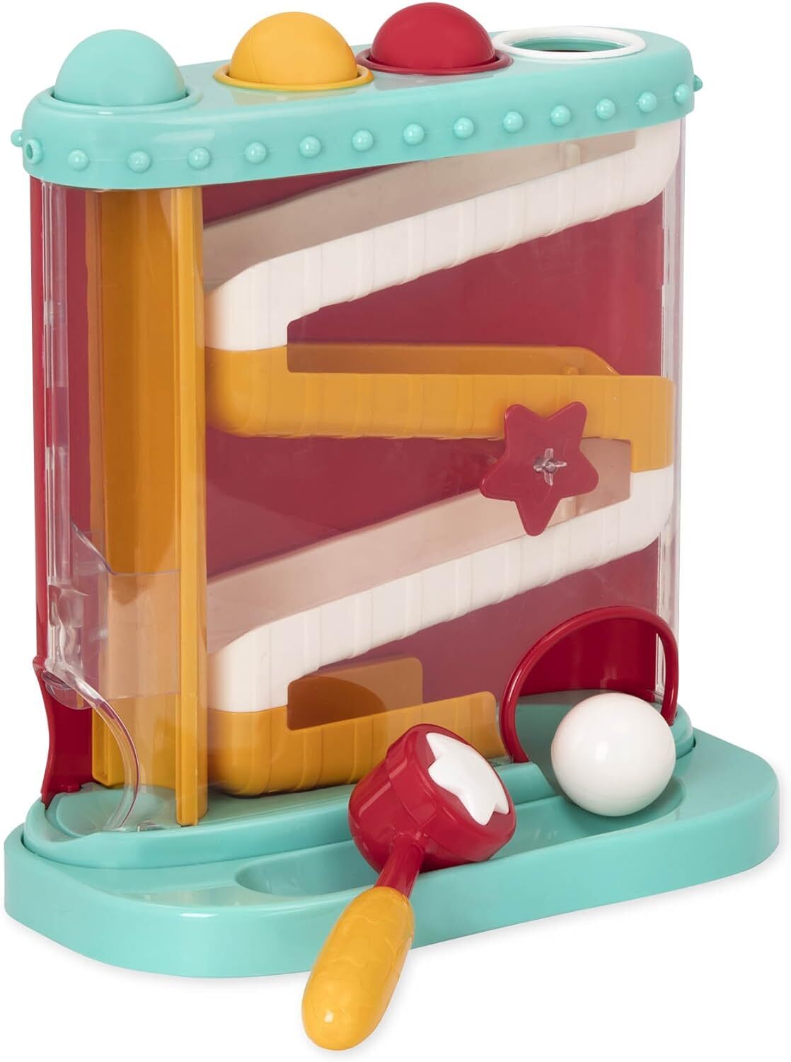 Battat- Hammerspiel mit Giocattolo 4 Palline-Gioco per Attivita...