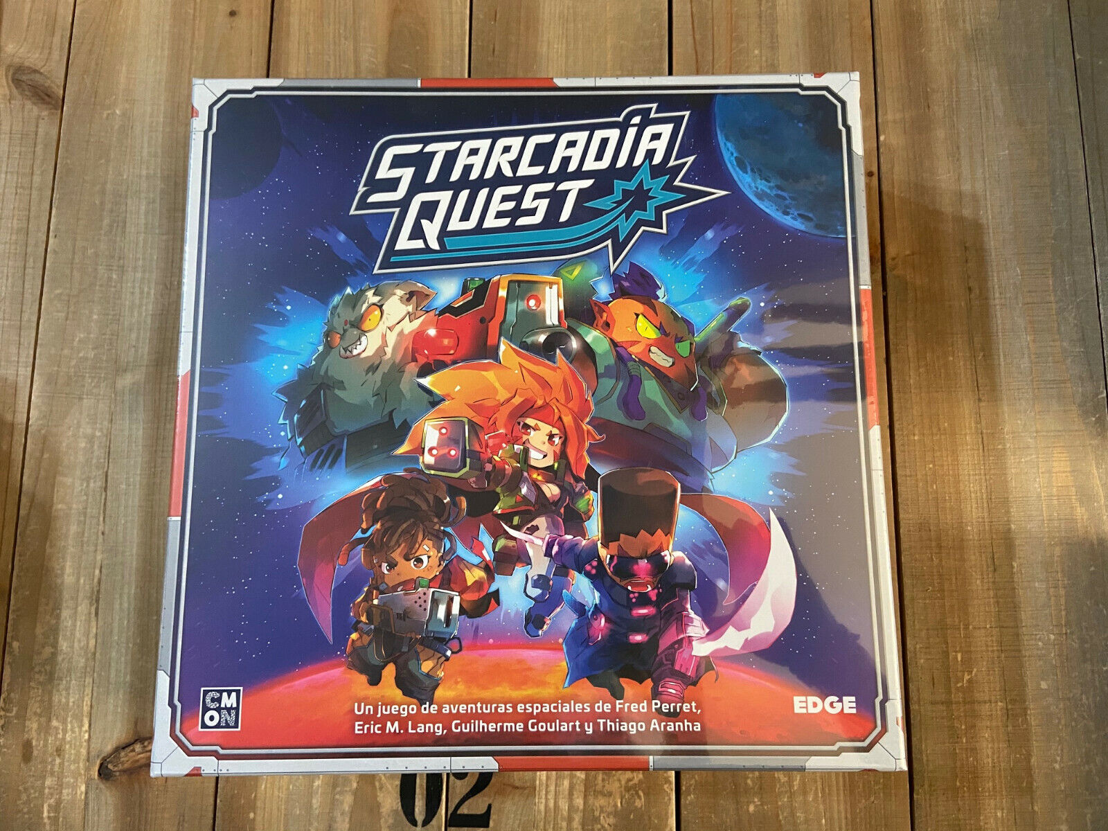 Starcadia Quest - Scatola Base - Gioco Da Tavolo - EDGE - Cmon Ed. Spagnolo