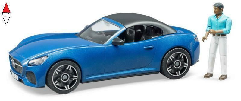 MODELLINO BRUDER BRUDER ROADSTER CON PILOTA