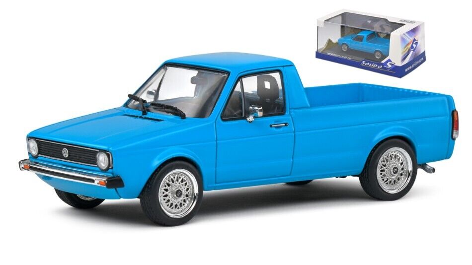 Volkswagen Caddy 1990 Miami Blue 1:43 Model 4312302 SOLIDO