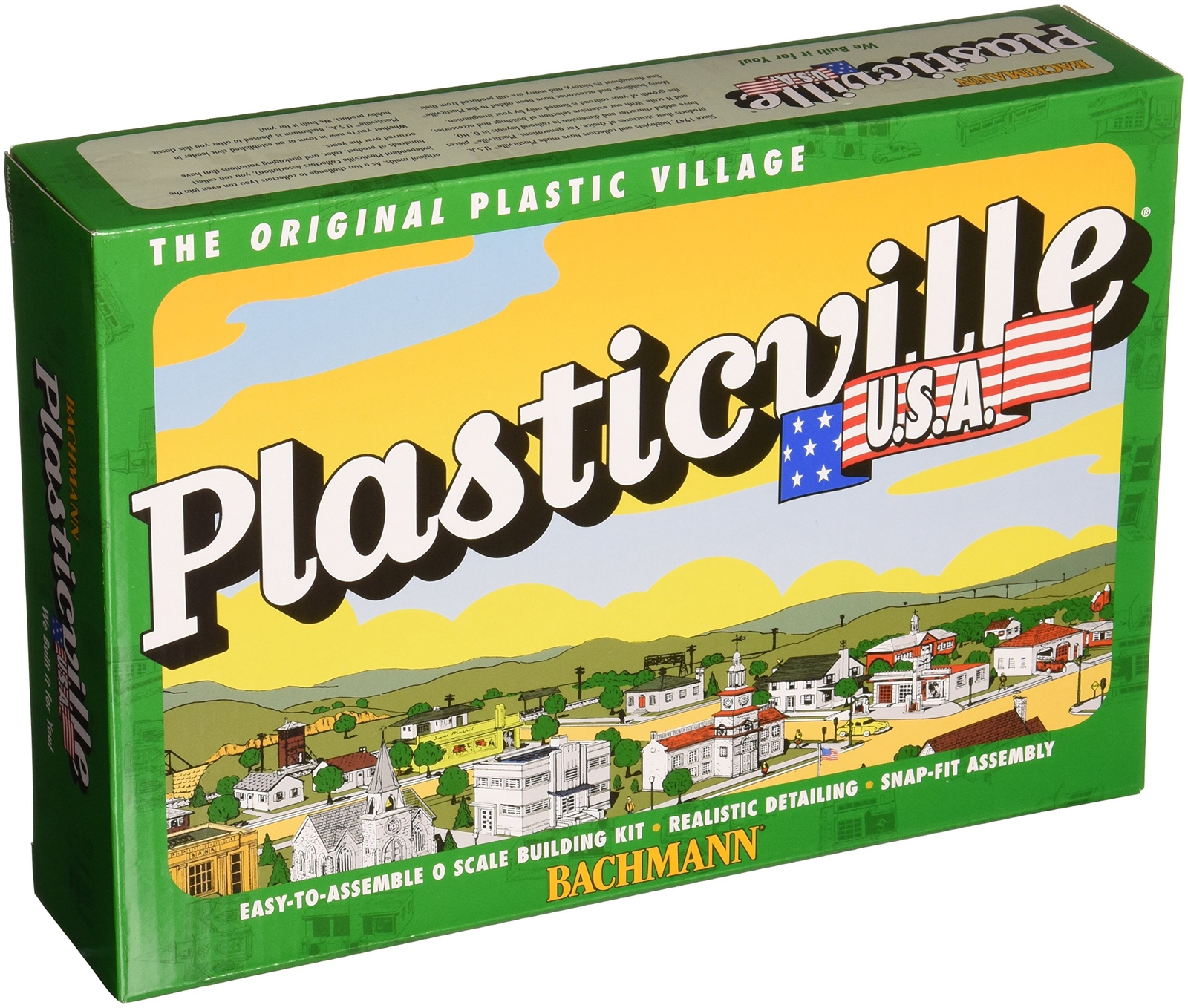 Bachmann Trains - PLASTICVILLE U.S.A. BUILDINGS – CLASSIC KITS - FARM OUT-BUILDI