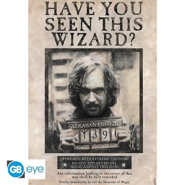 Harry Potter - Wanted Sirius Black Maxi Poster #44 - 91x61cm