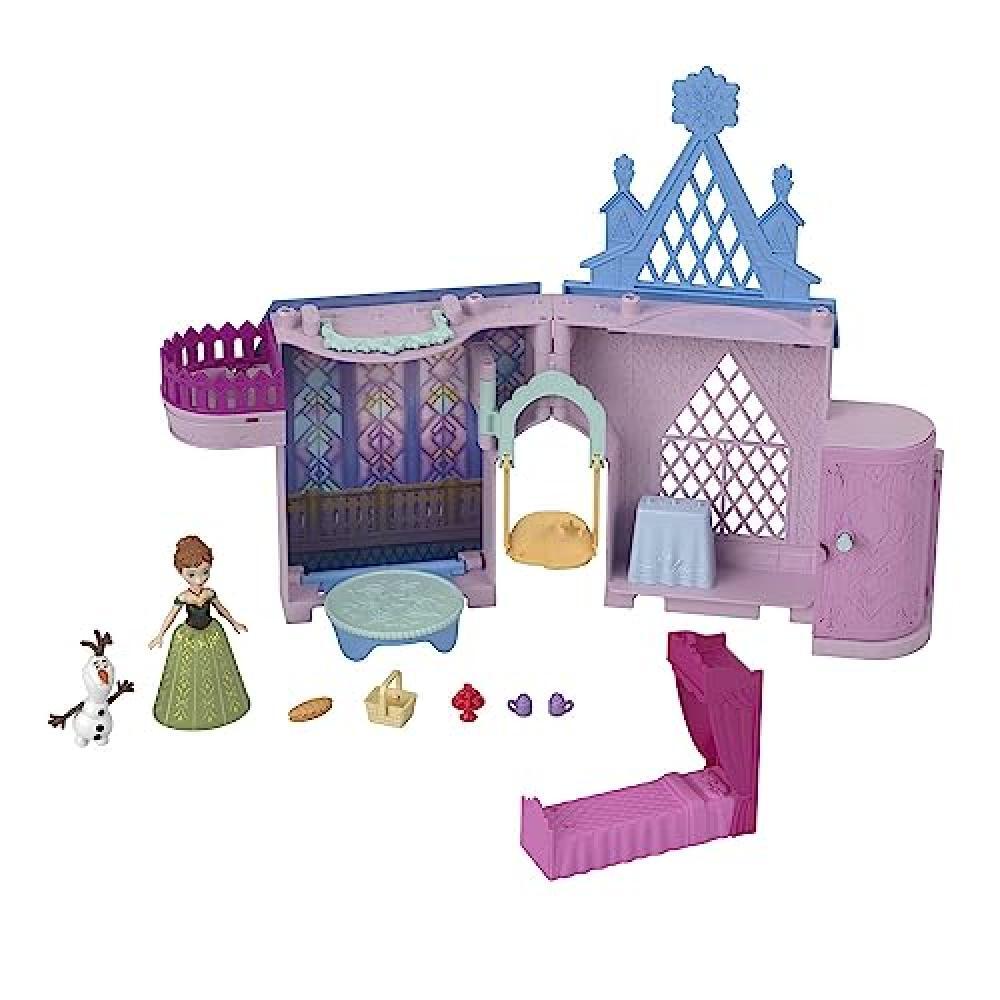 (TG. Piccolo) Mattel Disney Frozen - Set Componibili Castello di Anna ad Arendel