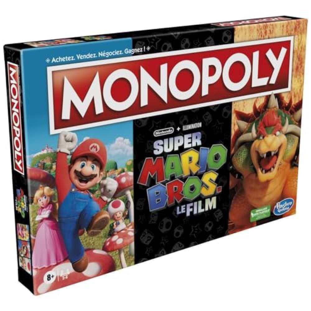 Hasbro Gaming Monopoly edition Film Super Mario Bros, gioco da tavolo per bambin