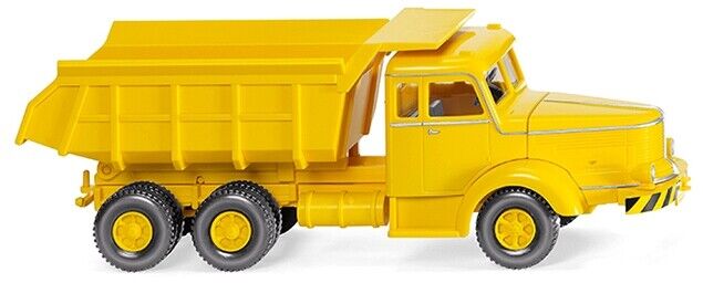 WIKING - KRUPP Titan 6x2 ribaltabile Giallo - 1/87 - WIK086635