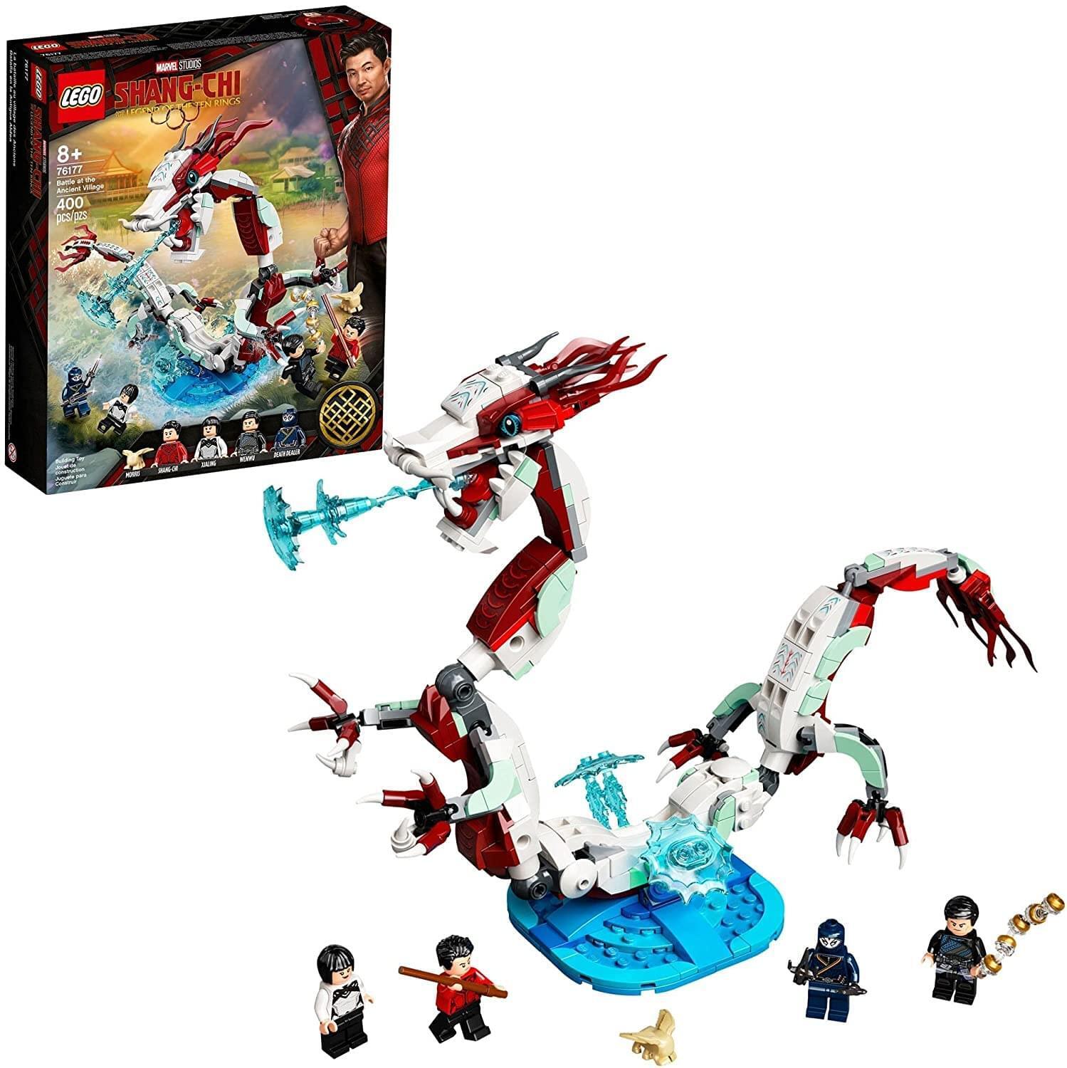 LEGO Marvel 76177 Shang-Chi Battaglia At The Antico Villaggio 400 Costruzione Di