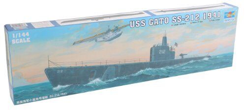 USS Gato SS-212 1941 Submarine 1:144 Plastic Model Kit TRUMPETER