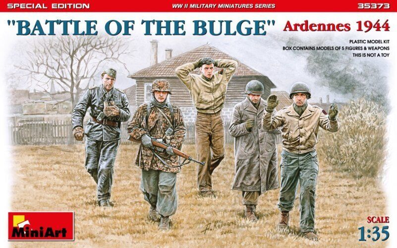 MINI ART 35373 1/35 Battle of the Bulge. Ardennes 1944. Special Edition include