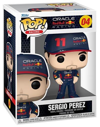 Formula 1 Sergio Perez Redbull Oracle POP Racing #04 Vinyl Figure FUNKO