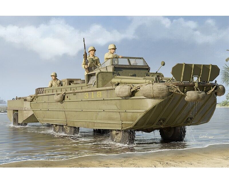 I Love Kit GMC DUKW-353 with WTCT-6 Trailer 1:35 63539 modellismo