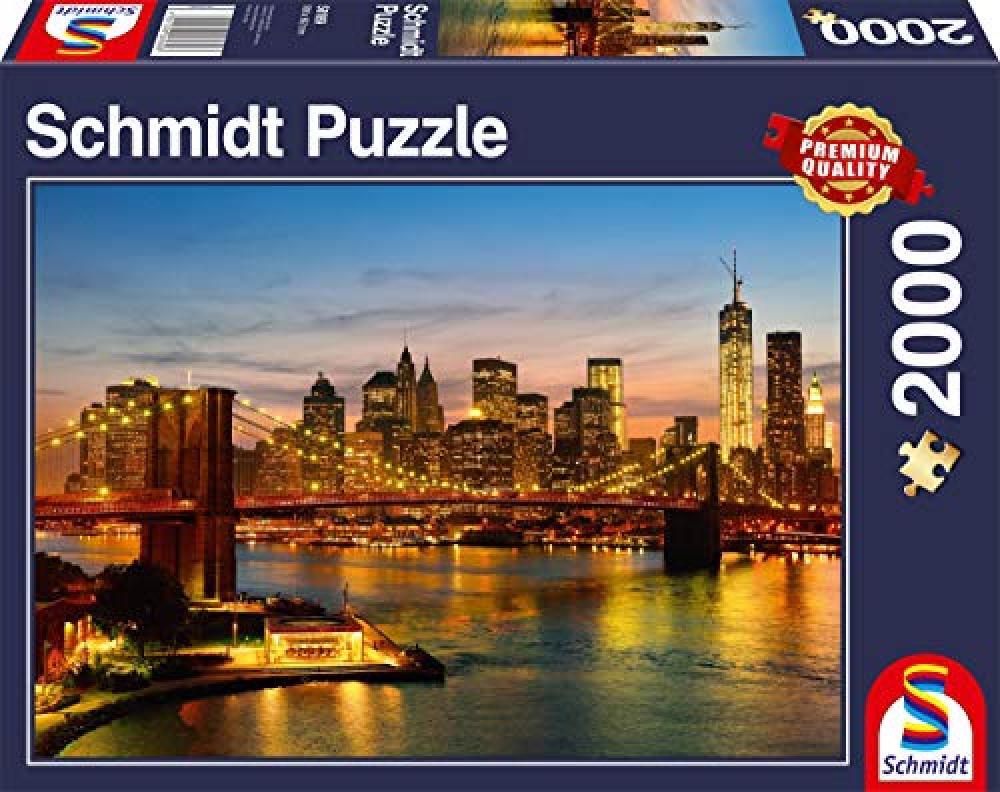Schmidt - New York Puzzle, 2000 Pezzi - NUOVO