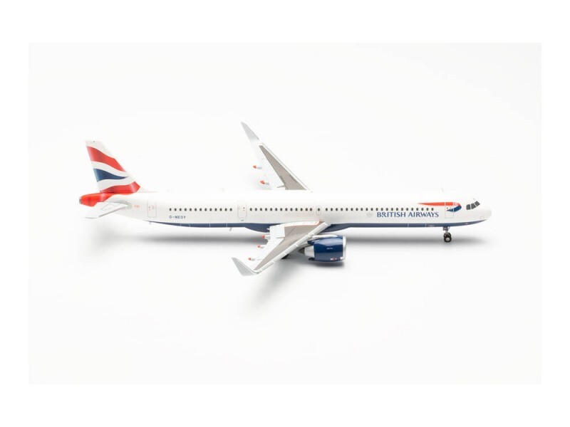 HERPA 1/200 BRITISH AIRWAYS AIRBUS A321NEO – G-NEOY