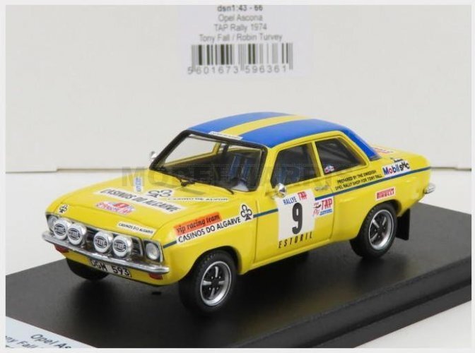 TROFEU TRFDSN66 OPEL - ASCONA (night version) N 9 RALLY TAP 1974 T.FALL - R.TURV