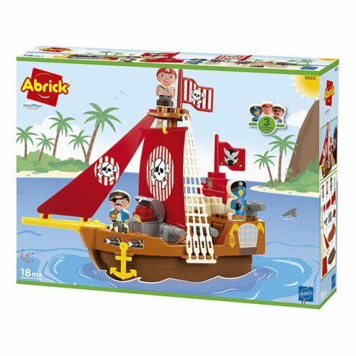Ecoiffier ECF7600003023 Abrick - Galeone dei Pirati