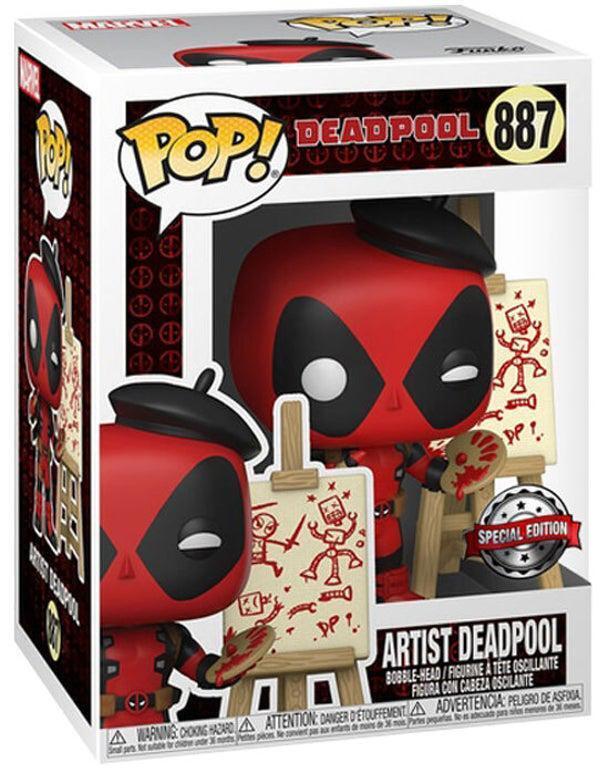 Merchandising Marvel: Funko Pop! - Deadpool - Artist Deadpool (Vinyl Figure 887)
