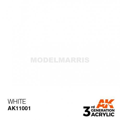 AK AK11001 White 17ml