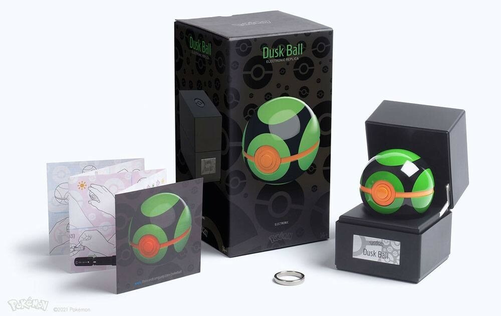 Replica Diecast Dusk Ball Pokeball Pokemon Wand Company