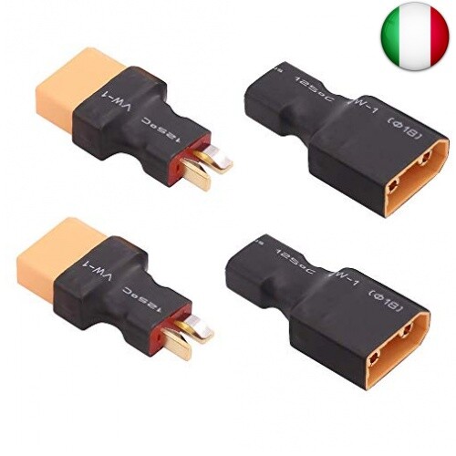 Yiqigou 2 Paia Deans T-Tipo Maschio Femmina Spina Connettore XT90 Maschio