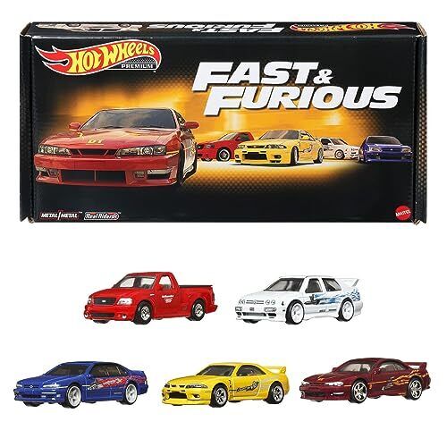 Hot Wheels Fast & Furious Premium Pacchetto 5 Mini Auto HKF08 Giappone
