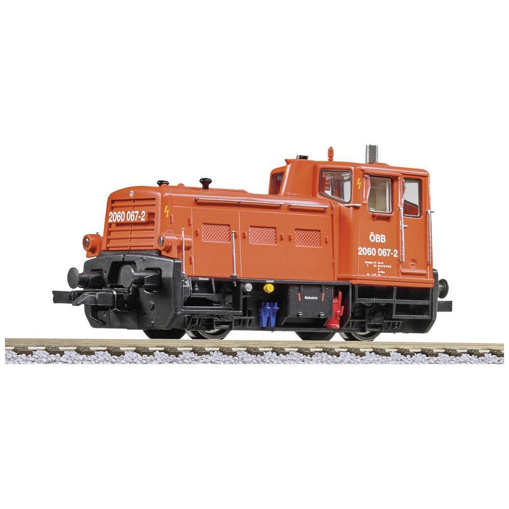 Liliput L132461 H0 locomotiva diesel 2060 067-2 arancione dellEBB