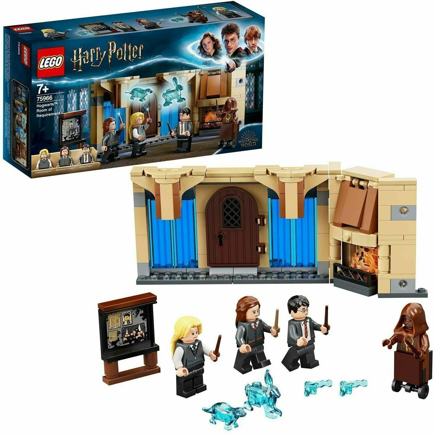 LEGO 75966 Harry Potter Hogwarts Room of Requirements Set nuovo in pensione