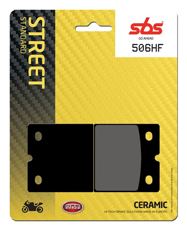 SBS 506HF PASTIGLIE FRENO ANTERIORE BMW R 100 CS 1000 1980-1985