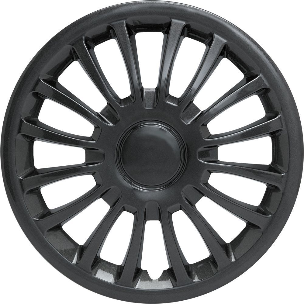 Set copricerchi auto antracite monza 15'' 4 pezzi in ABS START