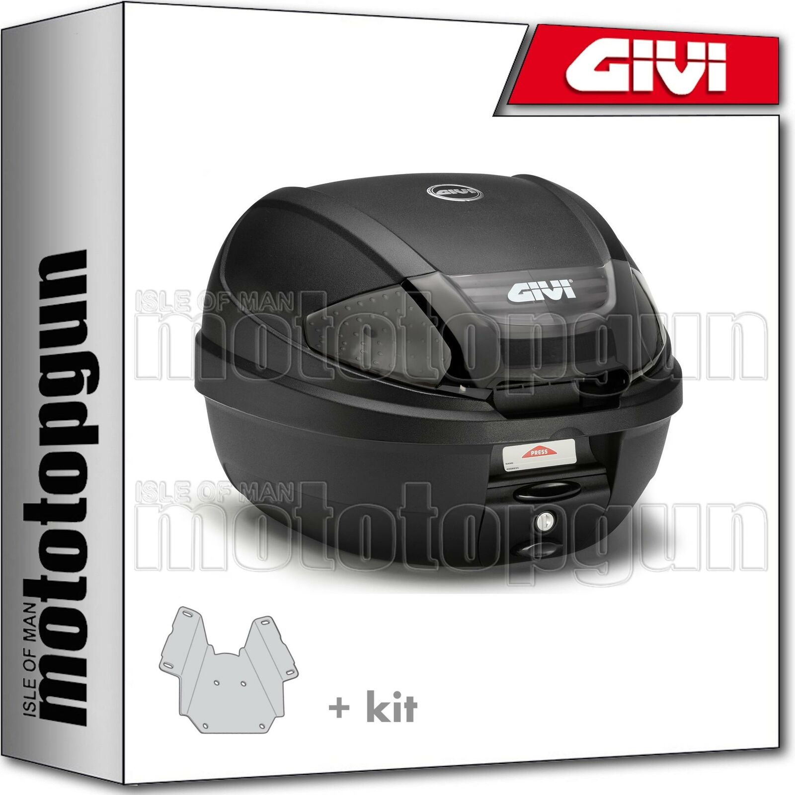 GIVI BAULETTO E300NT2 + PORTAPACCO PIAGGIO VESPA SPRINT 125-150 2020 20