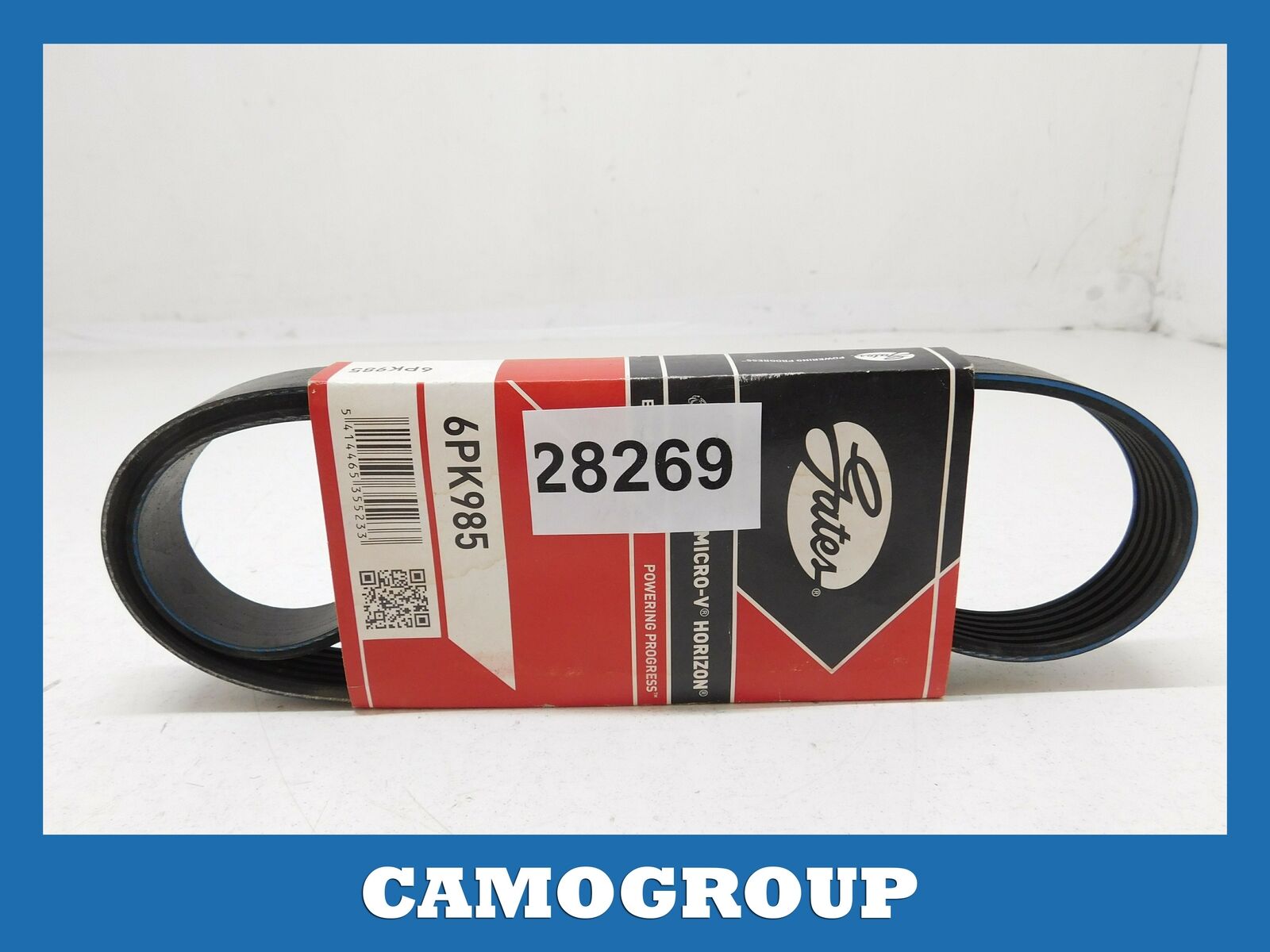 CINGHIA SERVIZI V-RIBBED BELT GATES FIAT BRAVO PUNTO HONDA CIVIC STREAM 6PK985