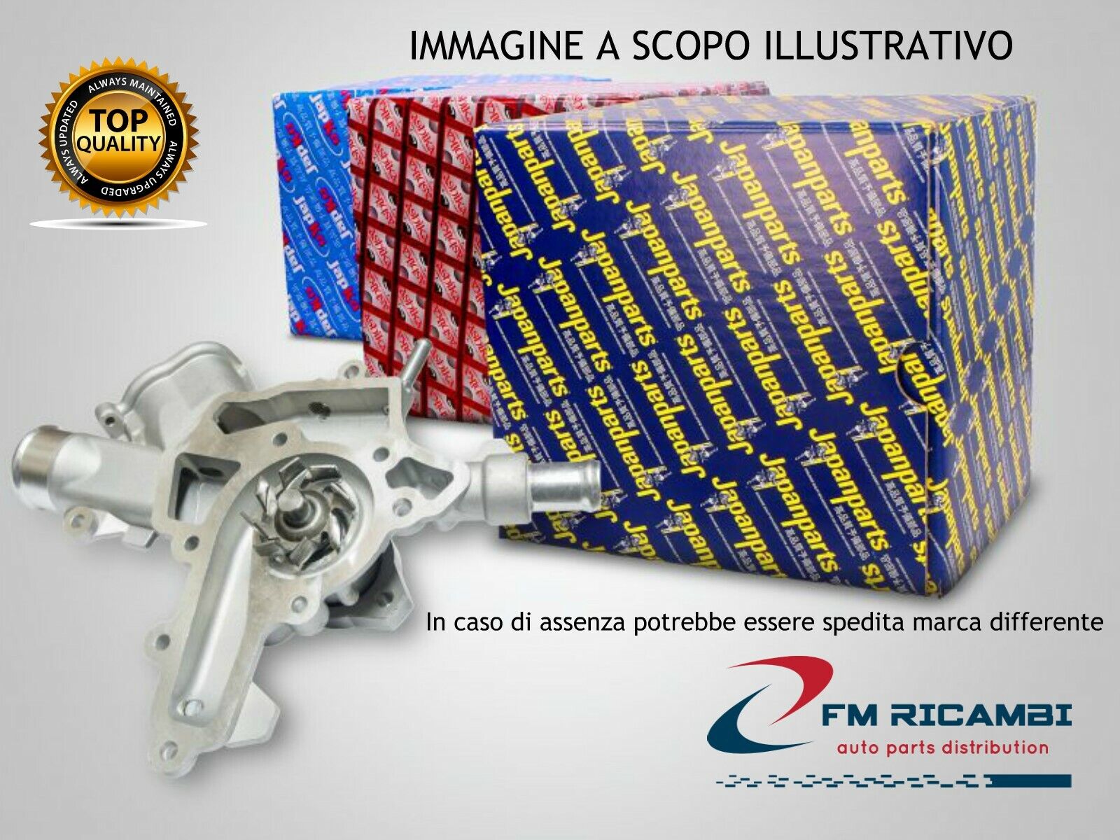 PQ-924 JAPANPARTS Pompa acqua JEEP CHEROKEE (KJ) 2.5 CRD 2001 kw 105