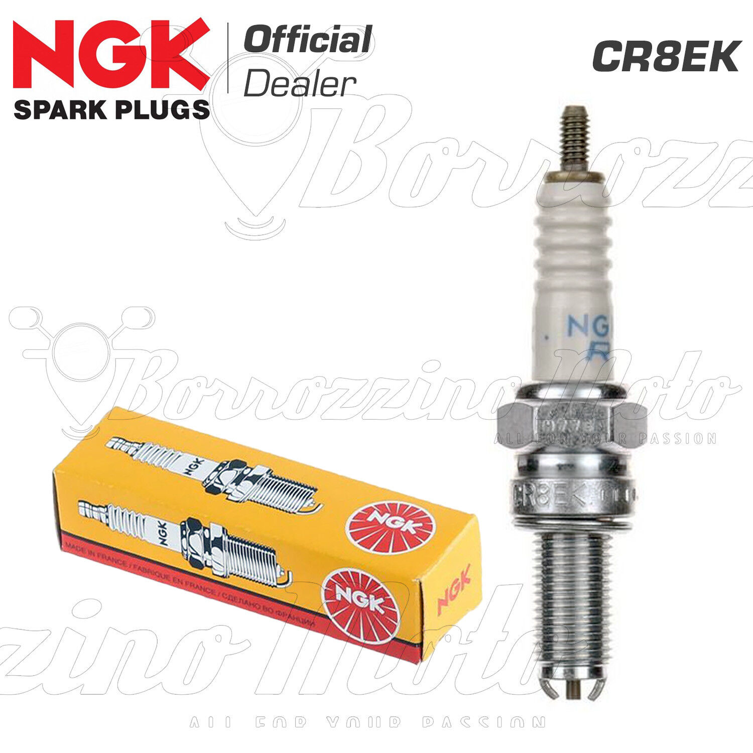 CANDELA ORIGINALE NGK CR8EK per SUZUKI VZR M R INTRUDER 1800 2006-2008