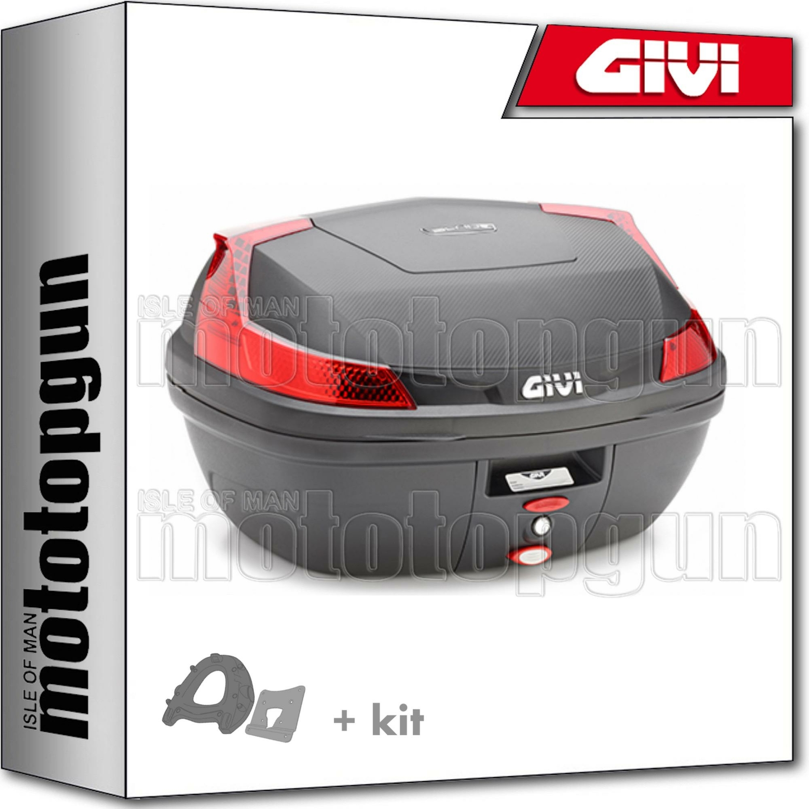 GIVI BAULETTO BLADE B47NML + ATTACCO YAMAHA MAJESTY 400 2012 12 2013 13 2014 14