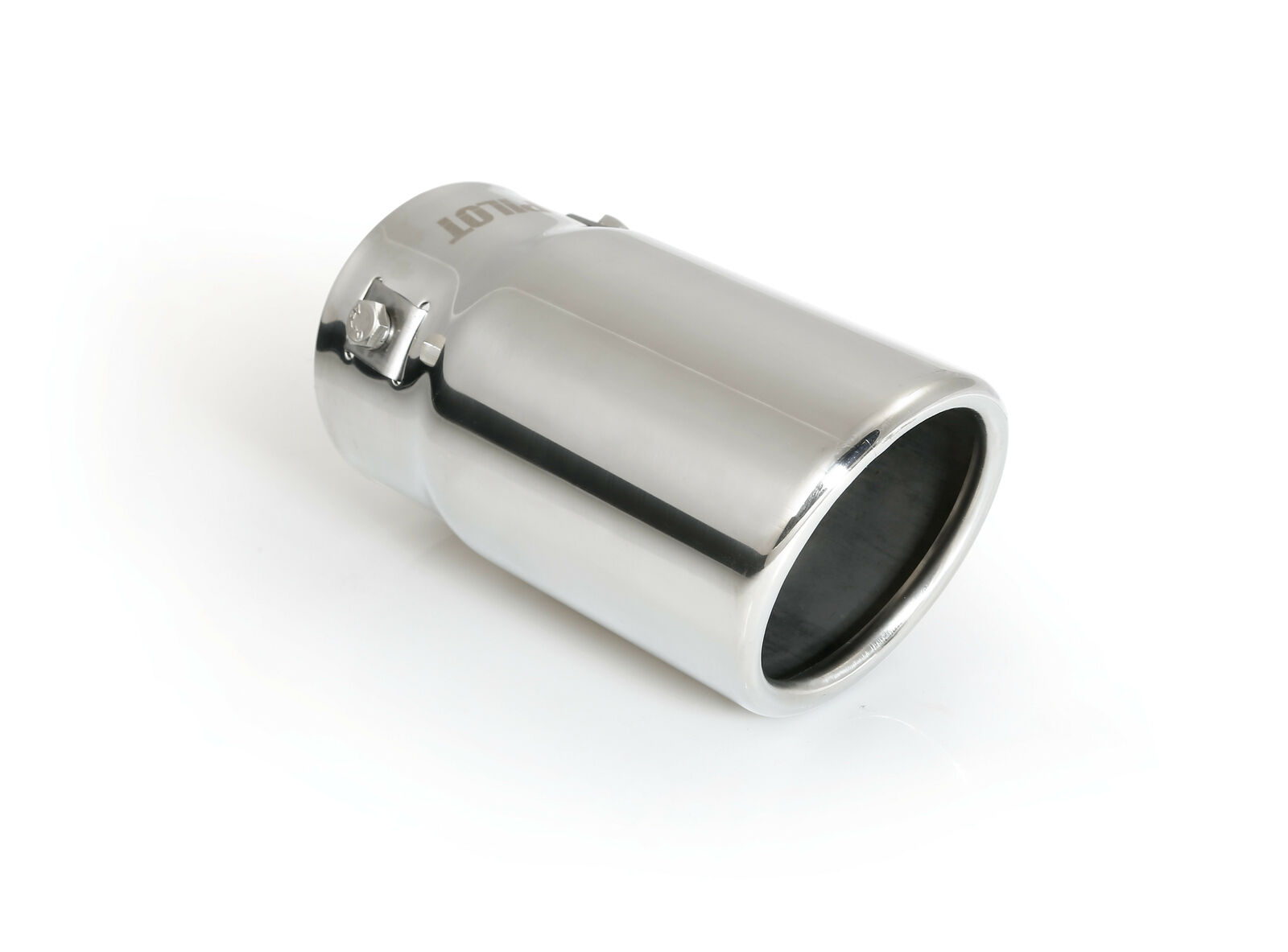 60016 TS 07 1pz TERMINALE "MONZA" TS-07 ACCIAIO INOX DIAM.45-55MM
