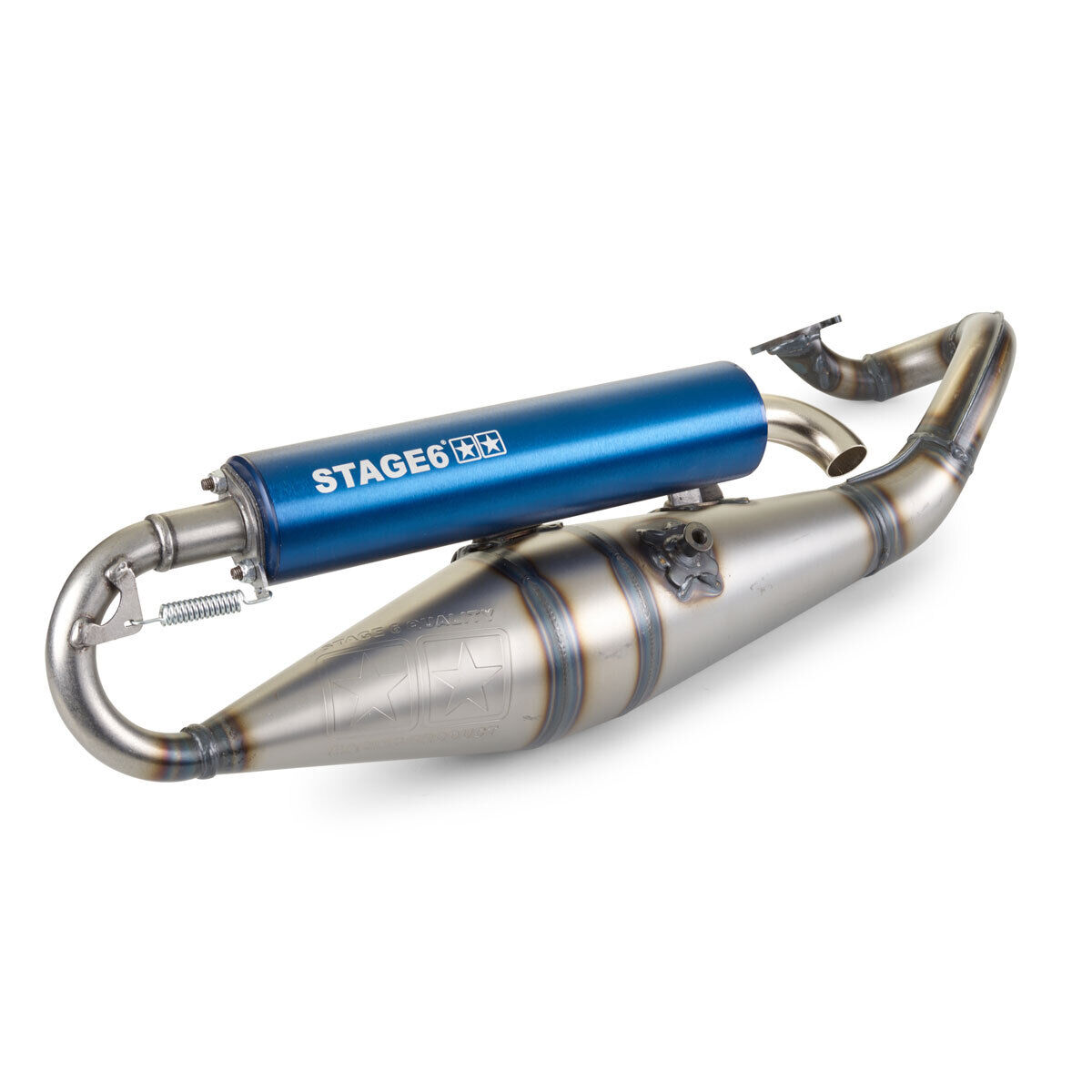 MARMITTA STAGE6 PRO REPLICA MK2 BLU CPI 50 HUSSAR 2000-2002