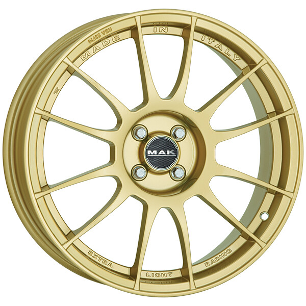 CERCHIO IN LEGA MAK XLR PER HYUNDAI I20 ACTIVE 7X17 4X100 GOLD BD8