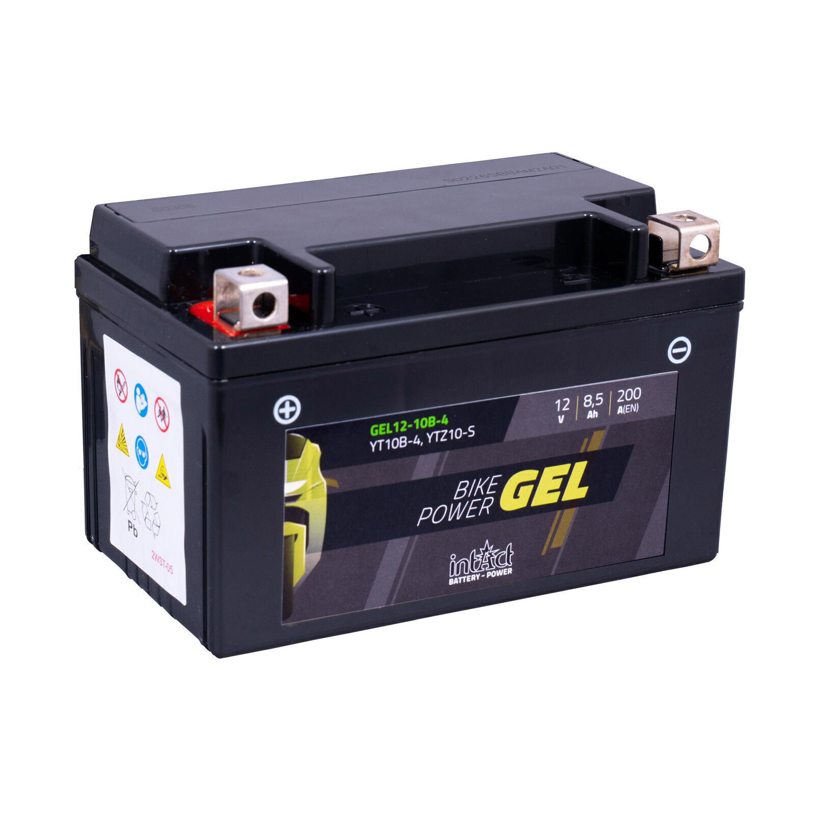YT10B-4=YTZ10S BATTERIA GEL INTACT PER HONDA CBR 600 RR (PC37) 05-06 SPUNTO 210
